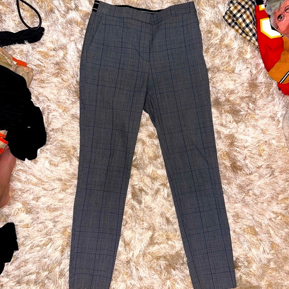 Zara Plaid Dress Pants - Picture 1 of 4